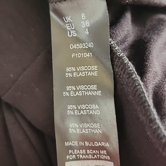 ASOS DESIGN Black Wrap Front Jersey Jumpsuit - Picture 8 of 9